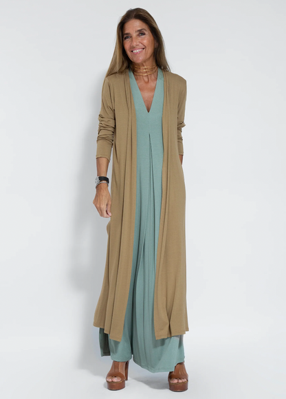 Elfleda - Langes Kleid inklusive Weste