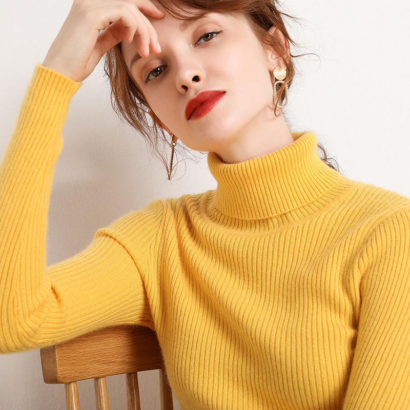 Elise Rollkragenpullover aus Strick
