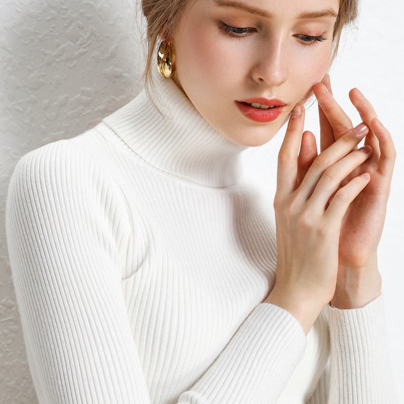 Elise Rollkragenpullover aus Strick