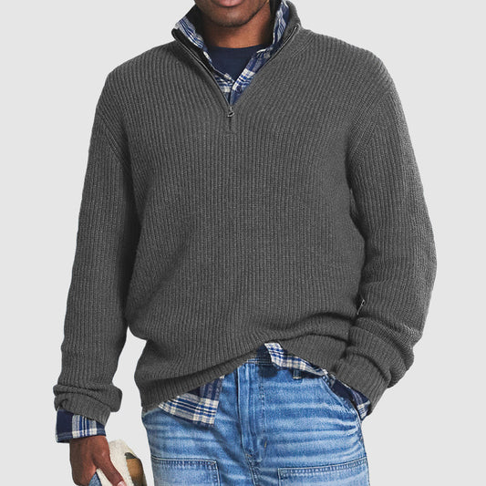 EliteZip™ – Der Premium Herren Strickpullover mit Reißverschluss