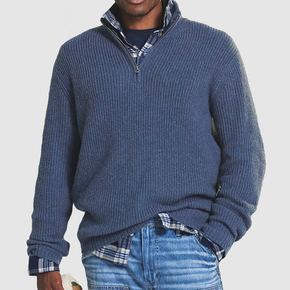 EliteZip™ – Der Premium Herren Strickpullover mit Reibverschluss