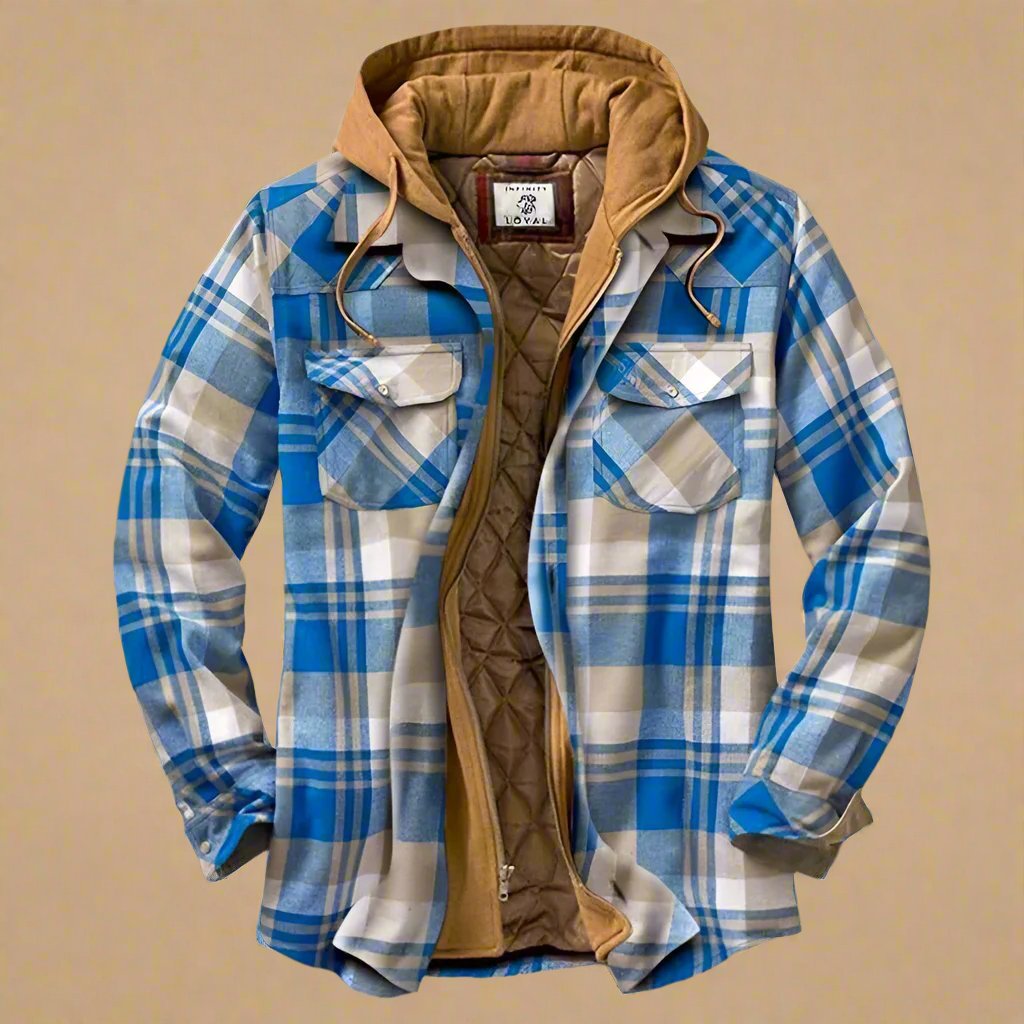 Emanuel Herren Winterjacke aus Flanell