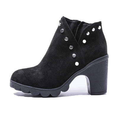 Emilia® Ankle Boots with Block Heel