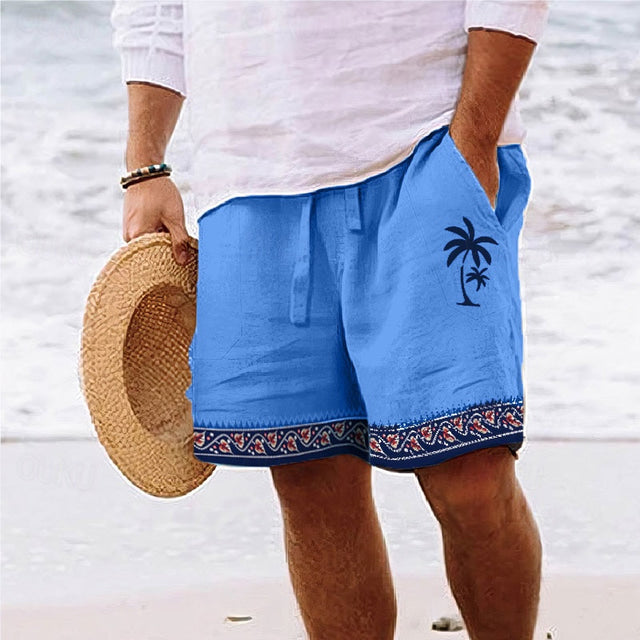 Enrico Sommer Shorts mit Kokosnuss-Print