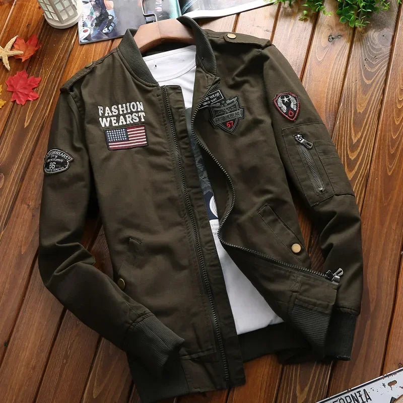 Entspannte Windbreakerjacke für Herren – Sten