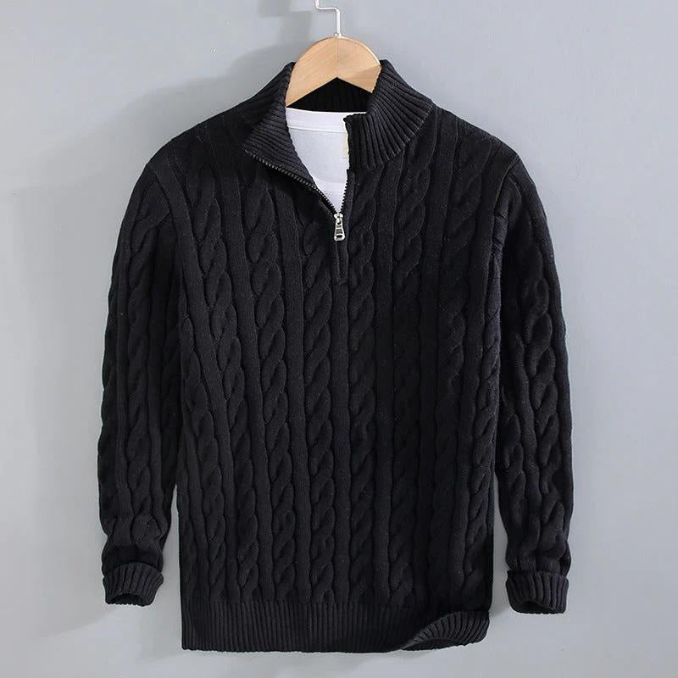 Entspannter Herren-Strickpullover Aiden
