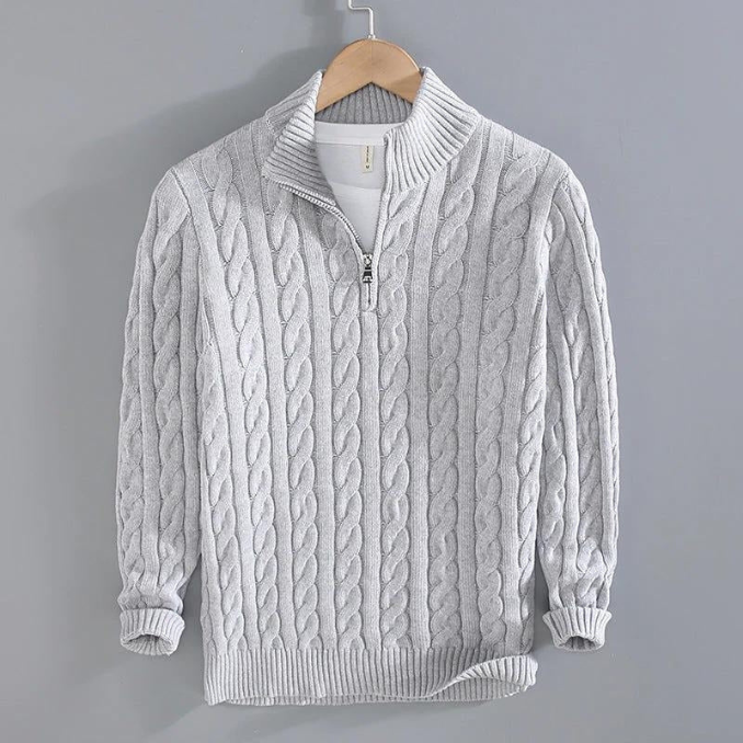 Entspannter Herren-Strickpullover Aiden