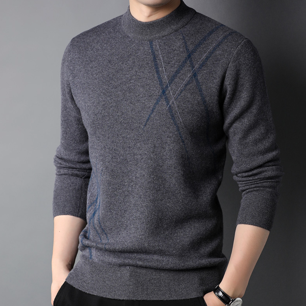 Entspannter Herrenpullover August