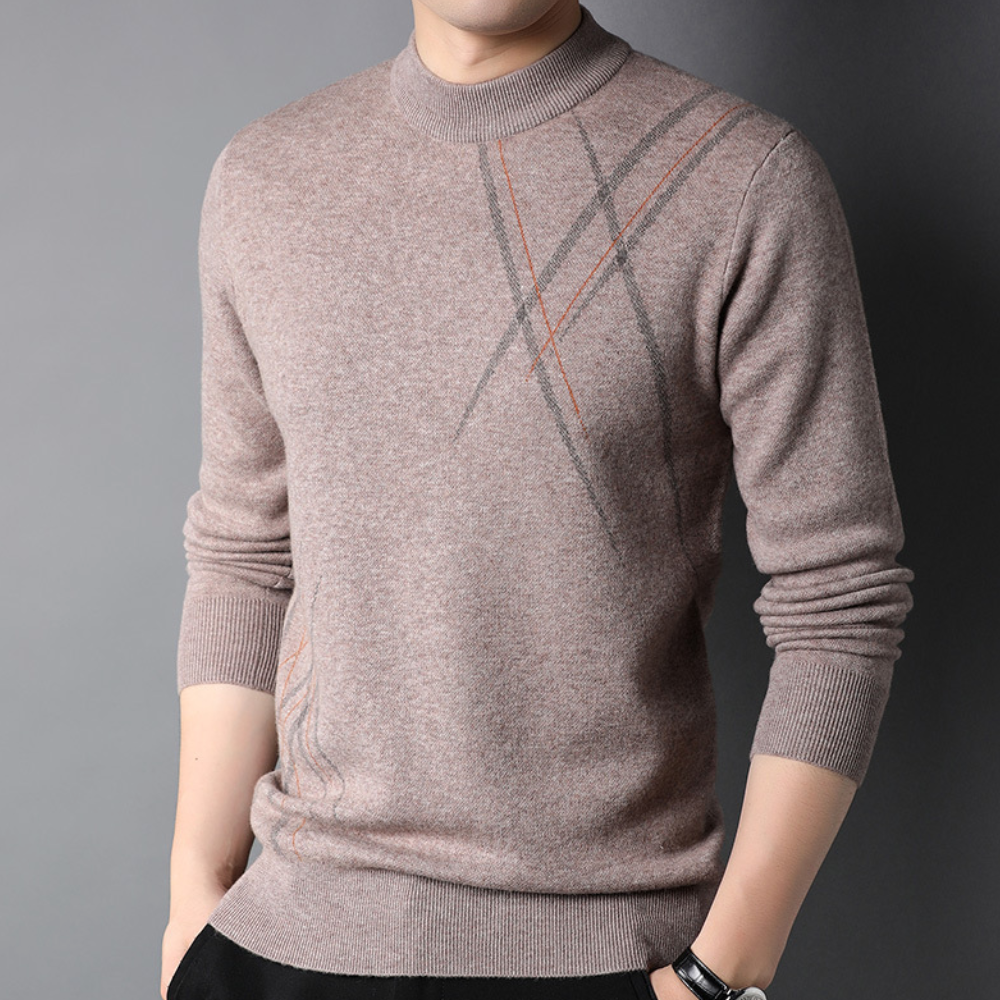 Entspannter Herrenpullover August