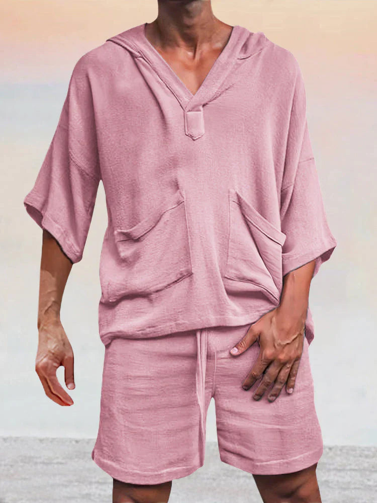 Entspanntes Hoodie-Set - Huck