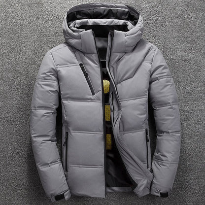 Elarova |  Extra warme abnehmbare Winterjacke mit Kapuze