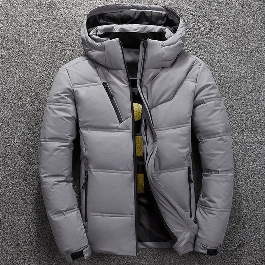 Elarova |  Extra warme abnehmbare Winterjacke mit Kapuze