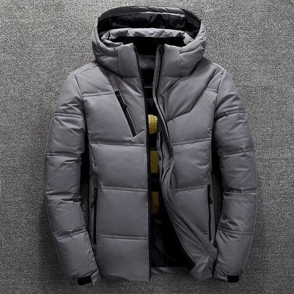 Elarova |  Extra warme abnehmbare Winterjacke mit Kapuze