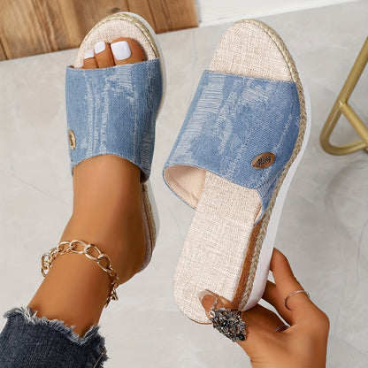 FemiVista™ – Elegante Damen Plateau Sandalen mit weichem Komfortfußbett
