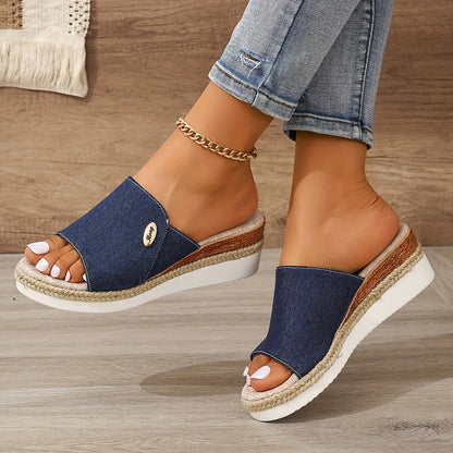 FemiVista™ – Elegante Damen Plateau Sandalen mit weichem Komfortfußbett