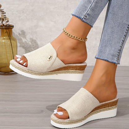 FemiVista™ – Elegante Damen Plateau Sandalen mit weichem Komfortfußbett