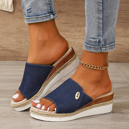 FemiVista™ – Elegante Damen Plateau Sandalen mit weichem Komfortfußbett