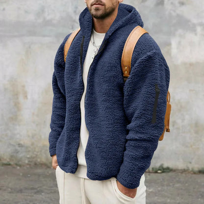 Fleece- und Kaschmir-Winterjacke Ludo