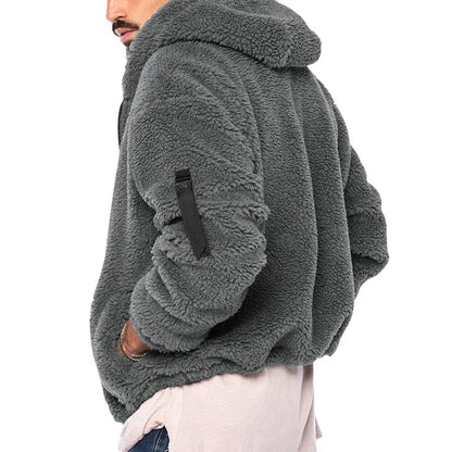 Fleece- und Kaschmir-Winterjacke Ludo