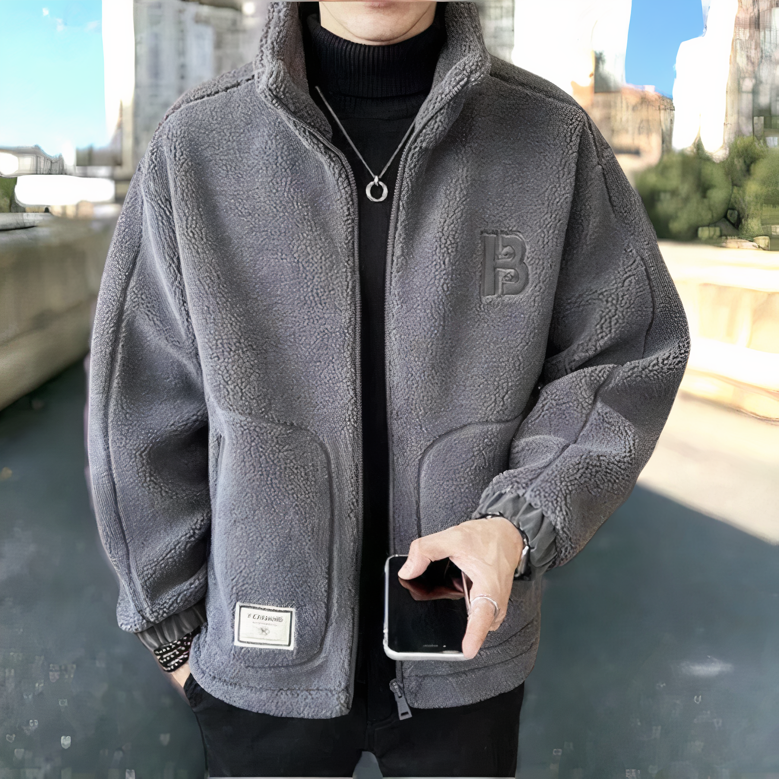 Fleecejacke Lukas – warm gefüttert