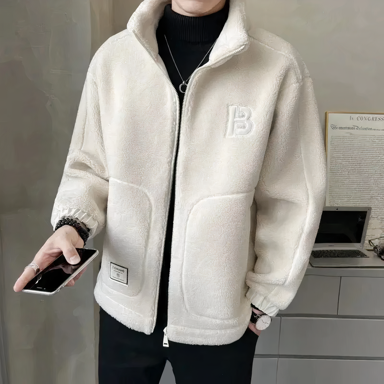 Fleecejacke Lukas – warm gefüttert