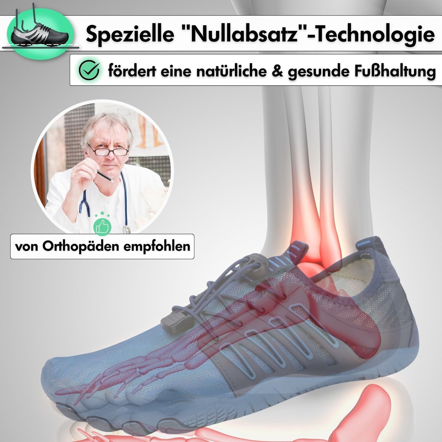 FlexiBare™ – Unisex Barfußschuhe Flexibel & Atmungsaktiv