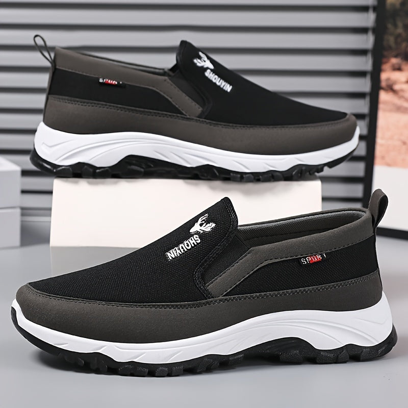 FlexiEase™ – Herren Slip-On Sneaker mit weicher Sohle