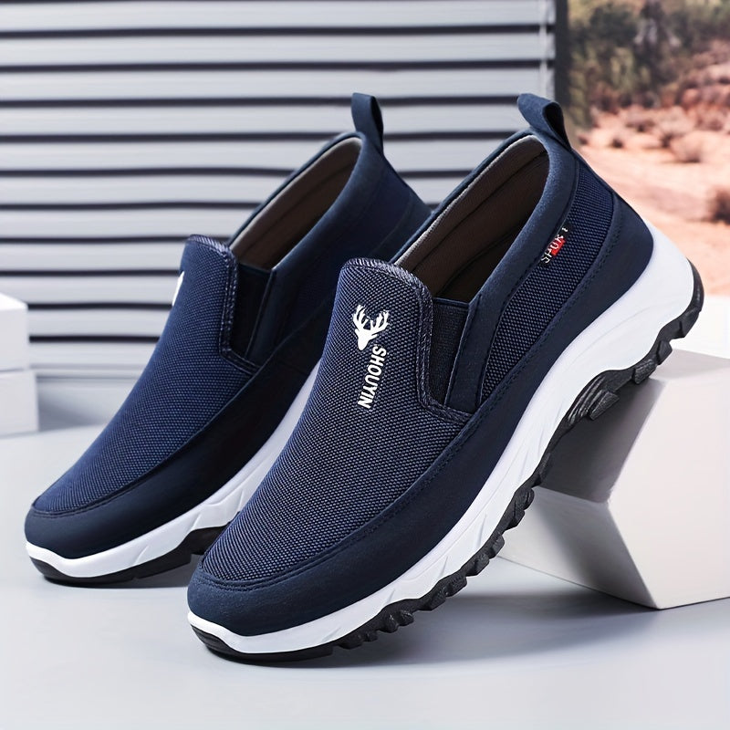 FlexiEase™ – Herren Slip-On Sneaker mit weicher Sohle