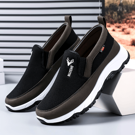 FlexiEase™ – Herren Slip-On Sneaker mit weicher Sohle