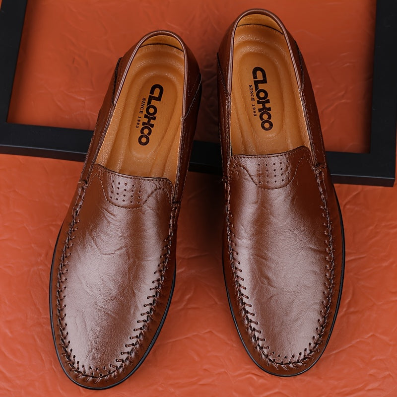 FlexiMoc™ – Stilvolle Herren Mokassins mit Komfortabler Slip-On Passform