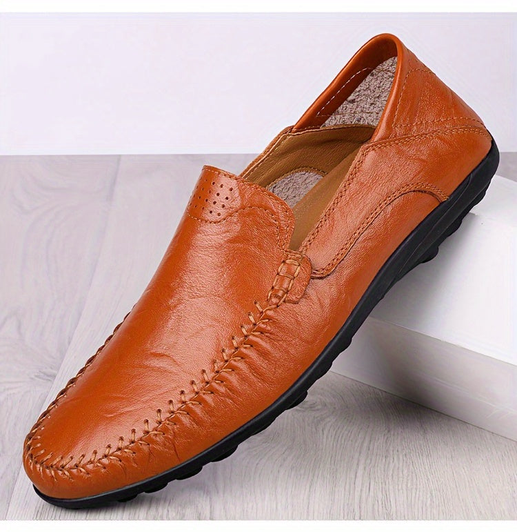 FlexiMoc™ – Stilvolle Herren Mokassins mit Komfortabler Slip-On Passform