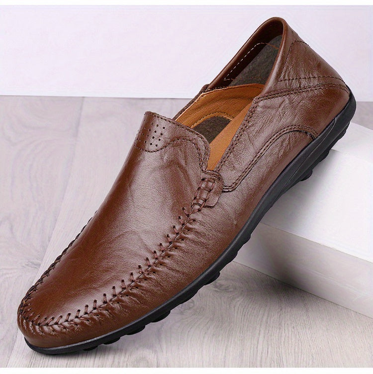 FlexiMoc™ – Stilvolle Herren Mokassins mit Komfortabler Slip-On Passform