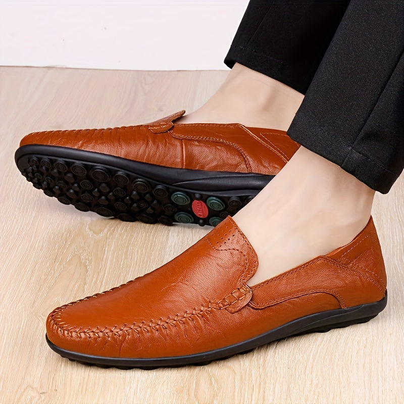 FlexiMoc™ – Stilvolle Herren Mokassins mit Komfortabler Slip-On Passform