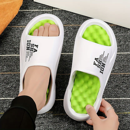 FlexiSlide™ – Herren Badeschlappen mit Komfort Fußbett
