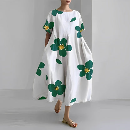 FlorinaChic™ – Elegantes Damenkleid mit zeitlosem Sommerdesign