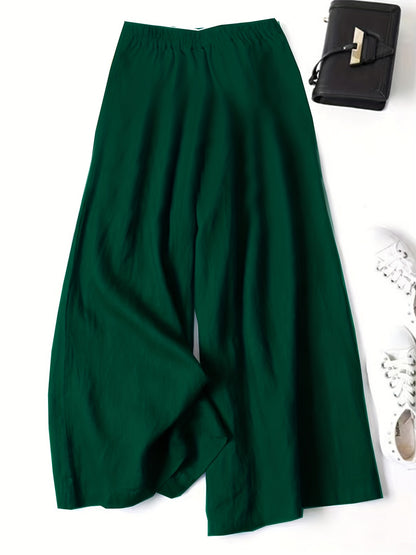 FlowChic™ – Elegante Palazzo Hose für Damen