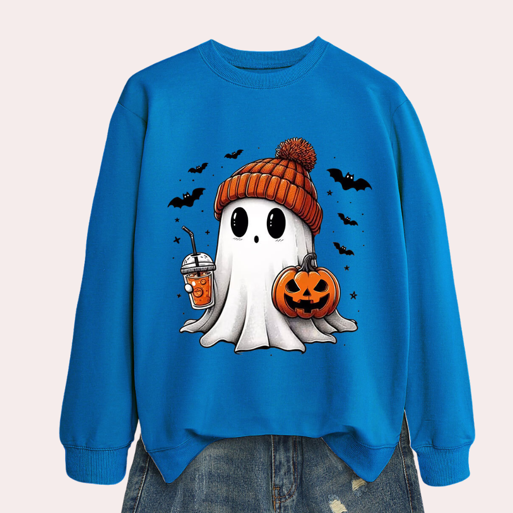Frauen Halloween Sweatshirt von Cintia - Gespenstisch