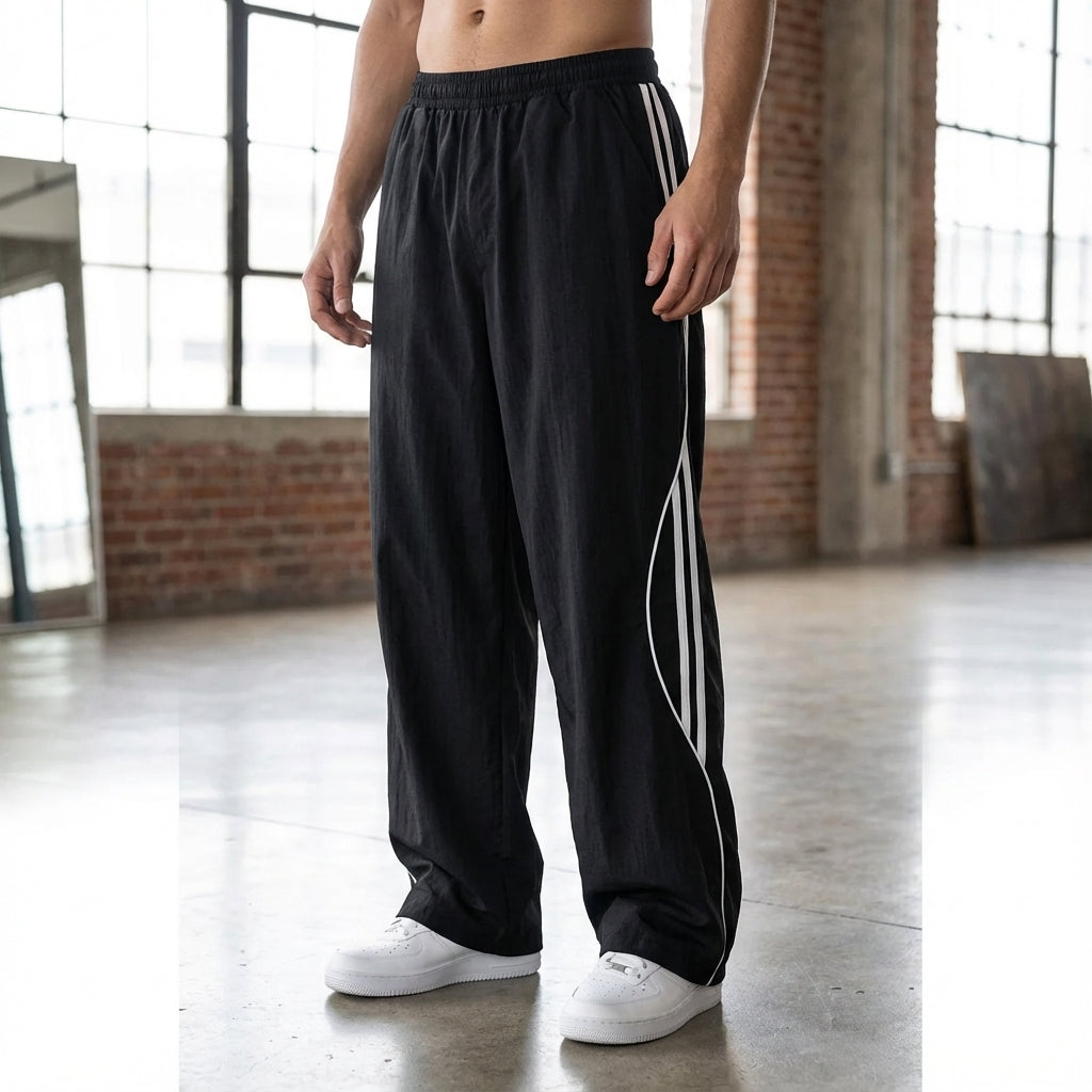 Jogginghose Mit Seitenstreifen Sportlich Bequem - Elarova