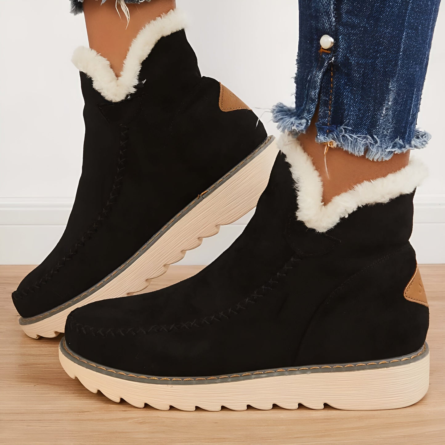 FrostCura™ – Orthopädische Winterstiefel Damen mit Warmem Futter