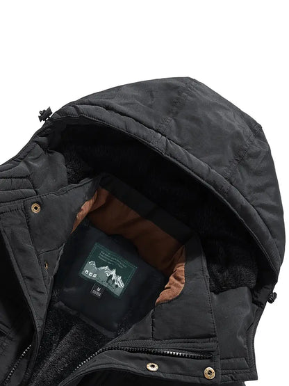 FrostGuard™ Herren Winterparkaa – Warm, Winddicht & Wasserdicht!