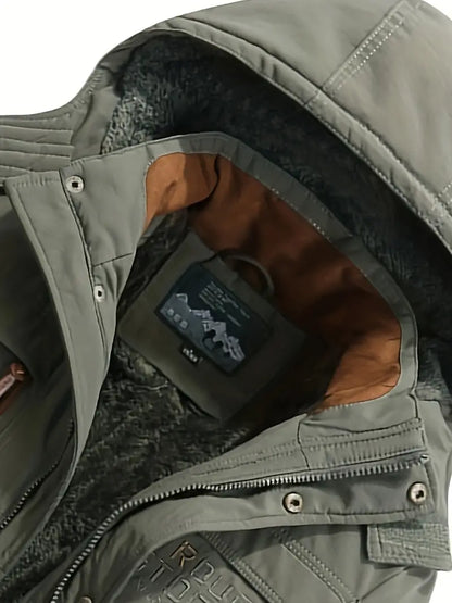 FrostGuard™ Herren Winterparkaa – Warm, Winddicht & Wasserdicht!