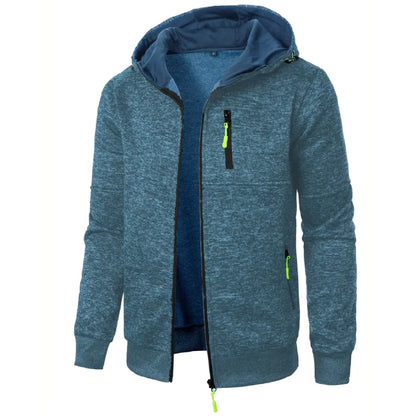 FrostHood™ –  Warme Kapuzenjacke für Herren mit Plüschfutter