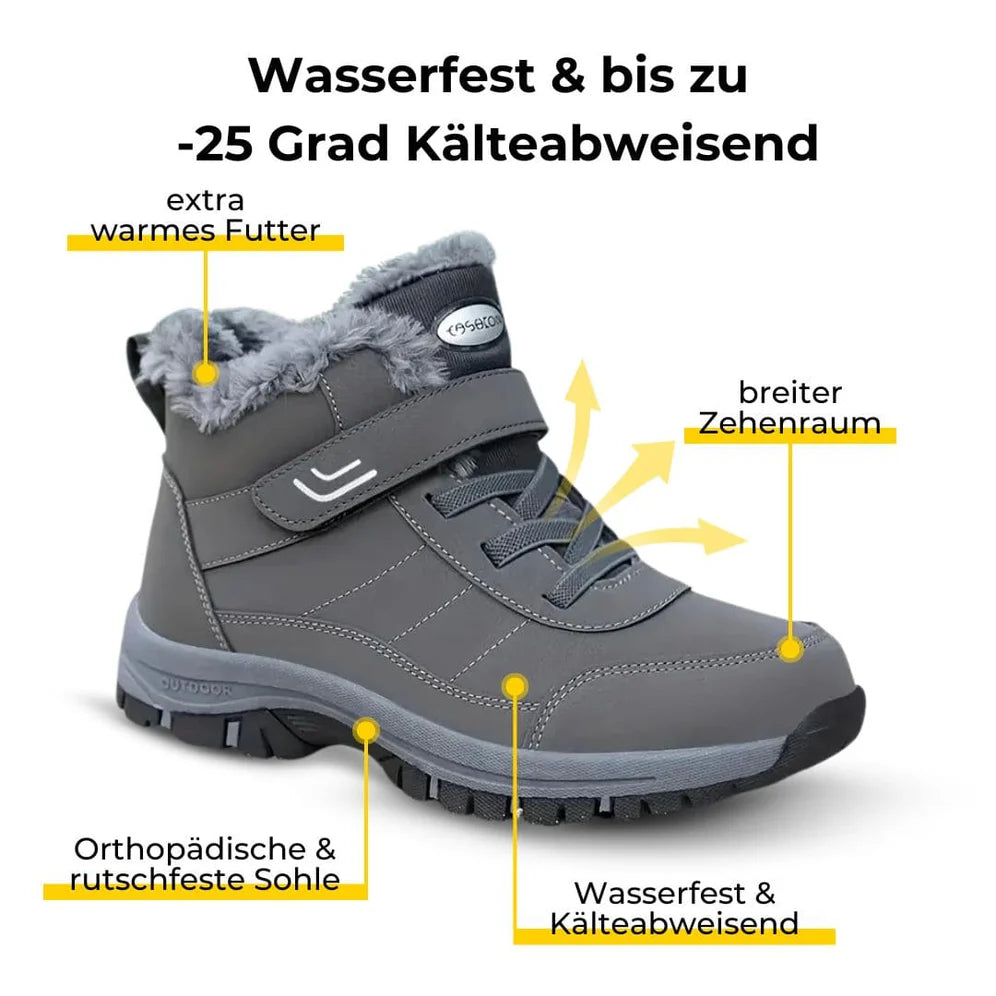 FrostStride™ – Orthopädische Winterstiefeletten Damen
