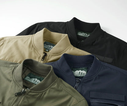 Funktionale Herren Cargo Jacke mit Multitaschen