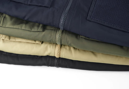 Funktionale Herren Cargo Jacke mit Multitaschen