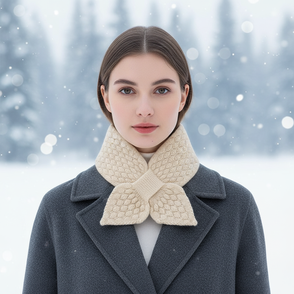 Halswärmer Warm Gebreitet Soft - Elarova