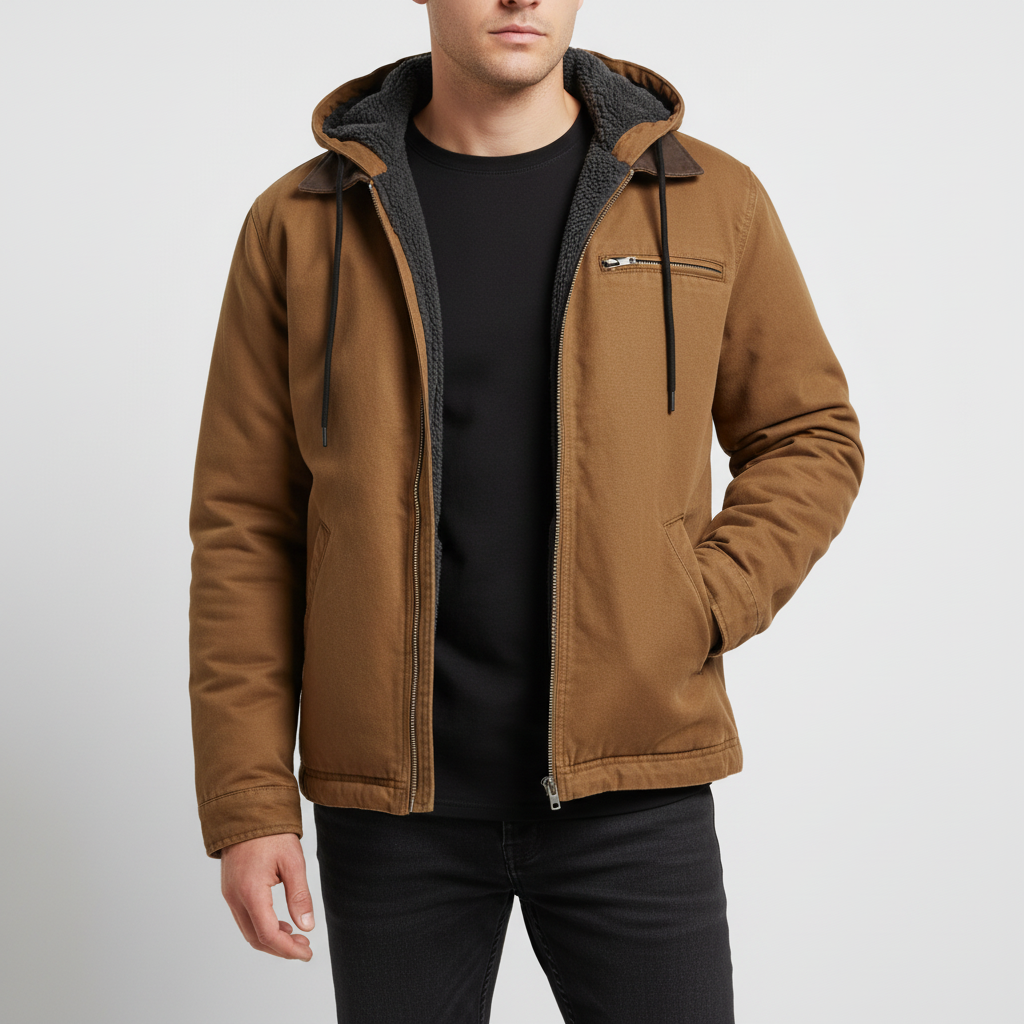 Herren Übergangsjacke Gefüttert Warm Kendrick