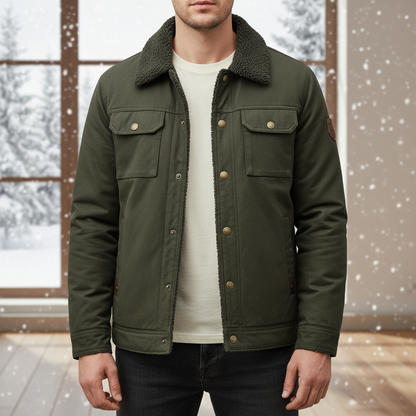 Warm gefütterte Winterjacke Damen Herren - Elarova