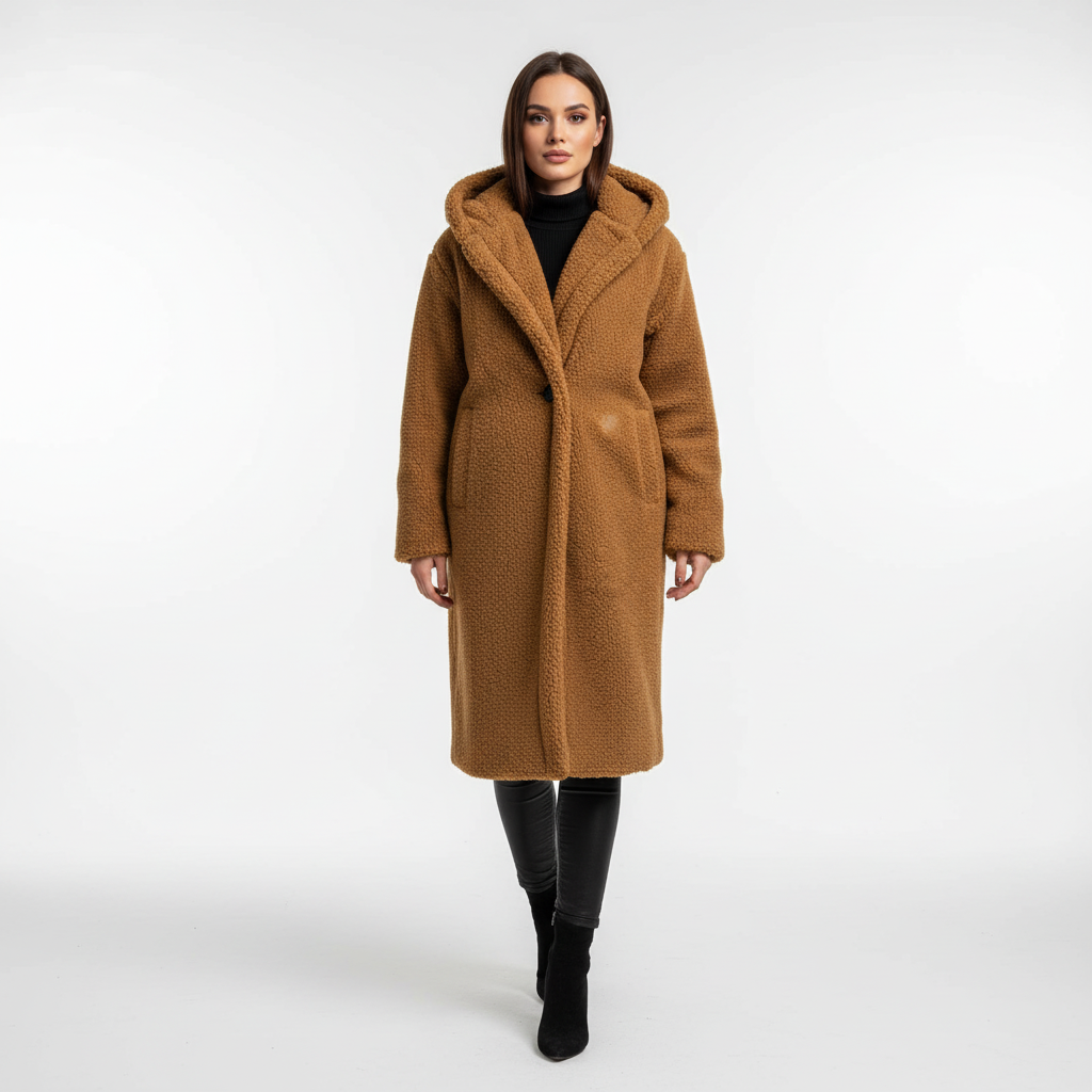 Herbst-Mantel Damen Warm Bequem