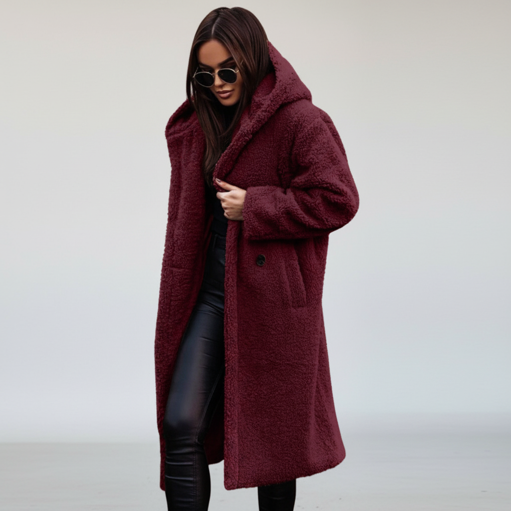 Herbst-Mantel Damen Warm Bequem